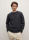 Maglione in pura lana grigio regular fit_2