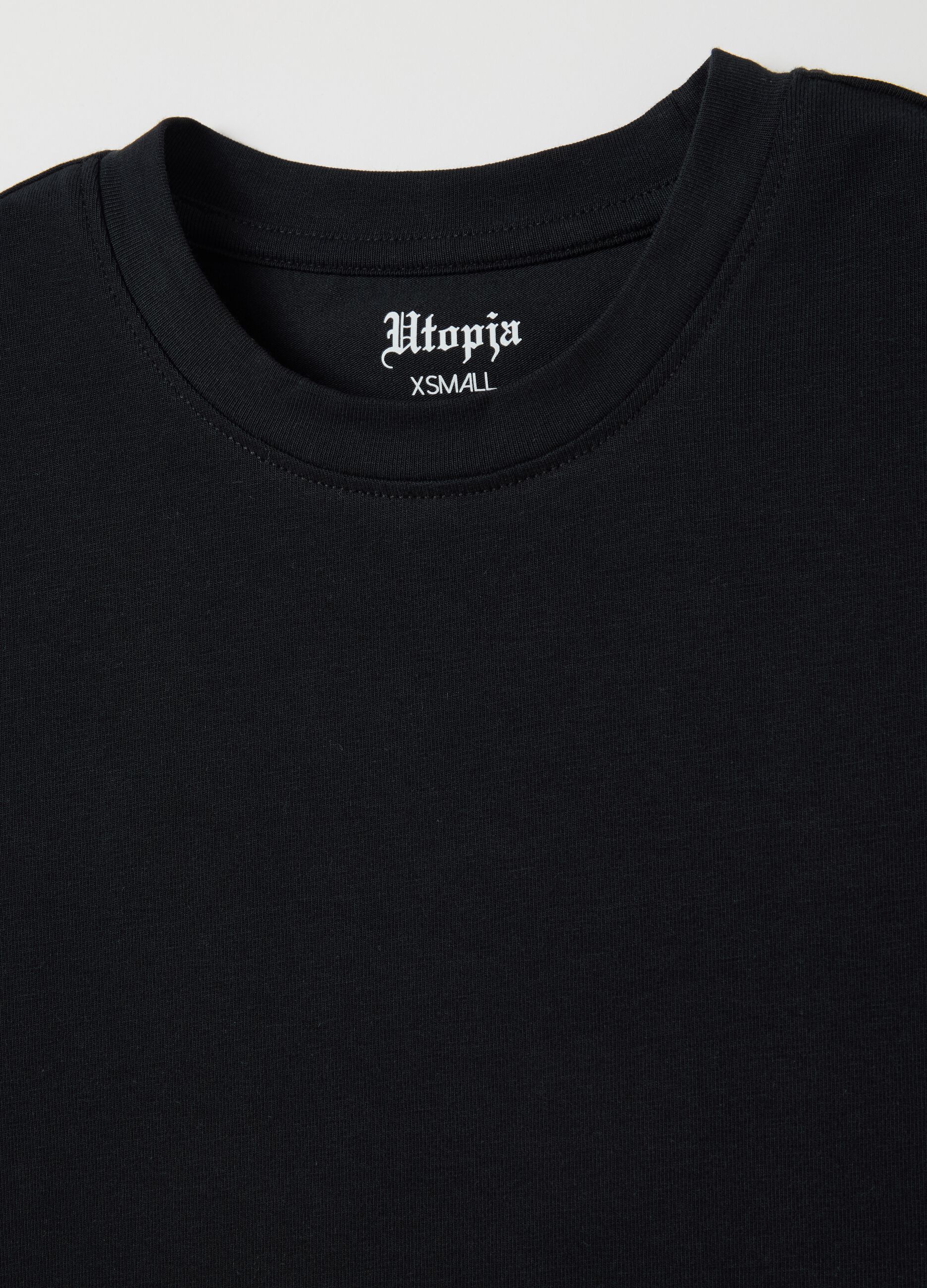 Crop - Shirt Black