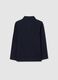 Children's blue pure cotton polo regular fit_1