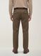 Brown slim-fit stretch-twill chinos_3