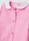 2-pack pink girls&rsquo; nursery school smocks with white collar_2