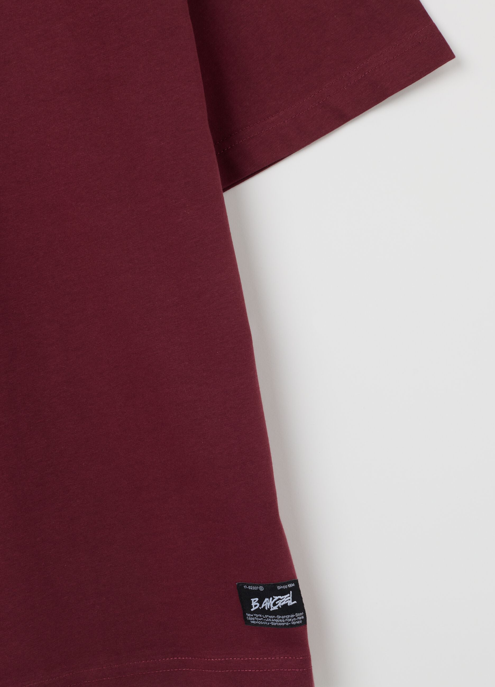Red Boxy Fit Pure Cotton T-Shirt
