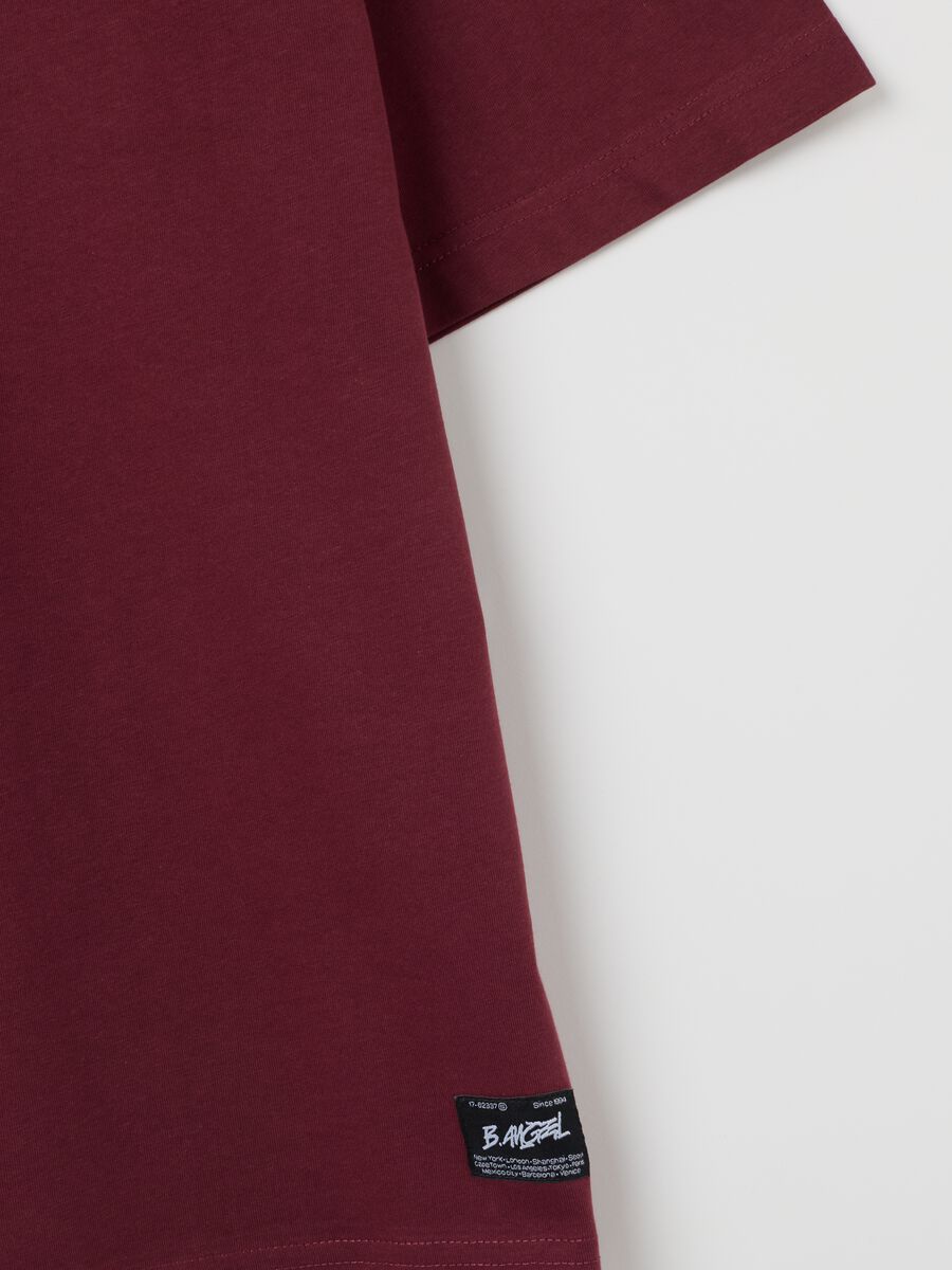 Red Boxy Fit Pure Cotton T-Shirt_1