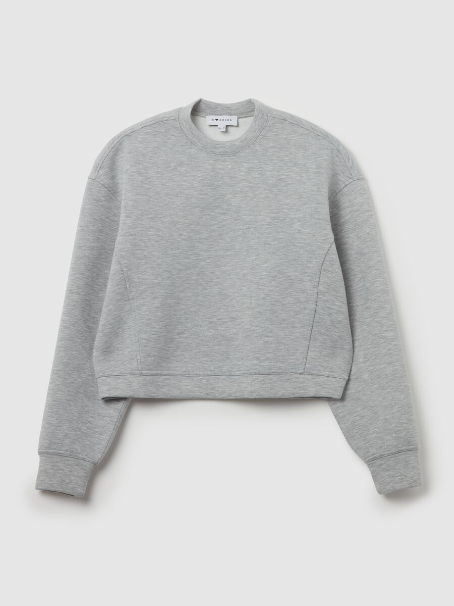 Boxy-fit sweatshirt with round neck_4