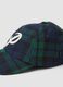 Multicolour lined viscose and wool-blend hat_1