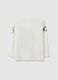 White regular fit pure cotton kids' T-shirt_1