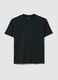 Black cotton blend t-shirt regular fit_4