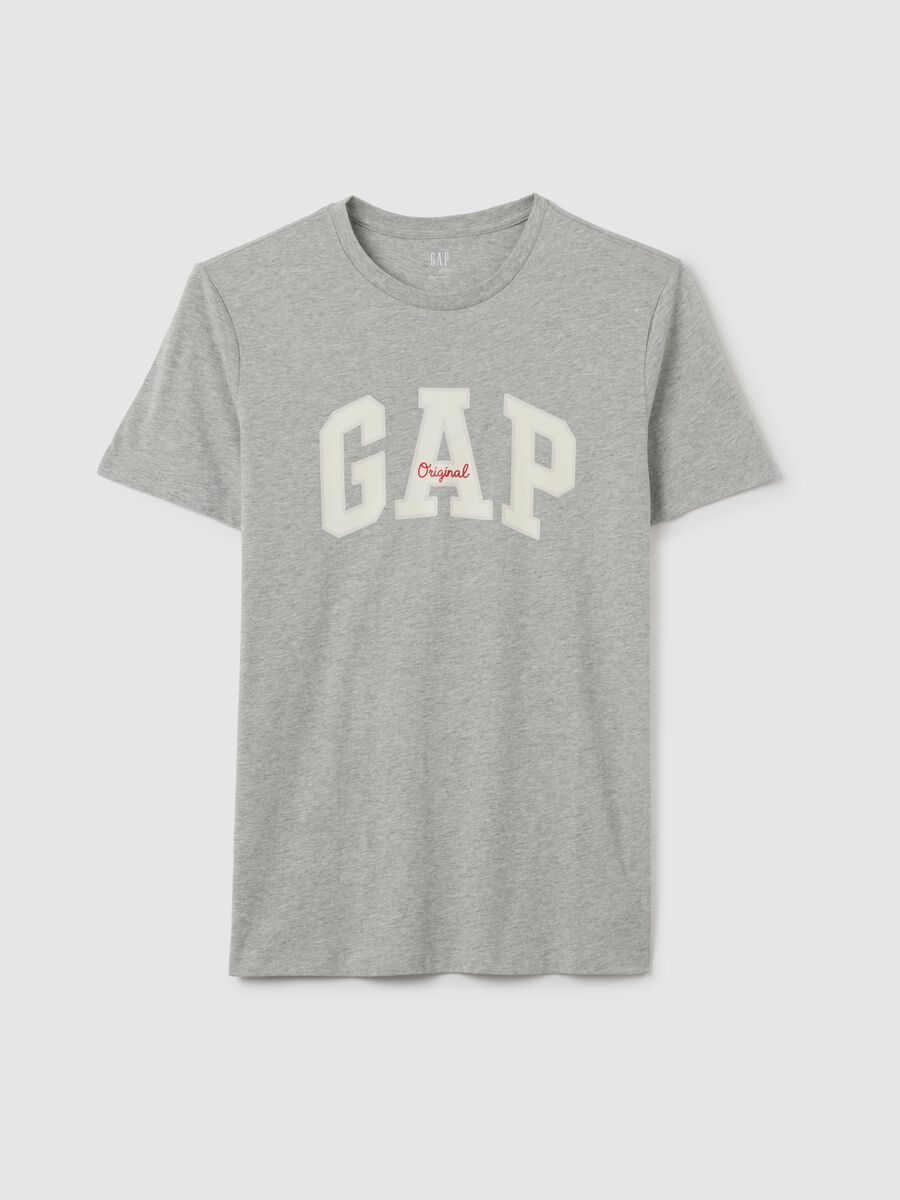 Cotton T-shirt with logo print_2