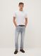 Slim fit stretch cotton grey jeans_0