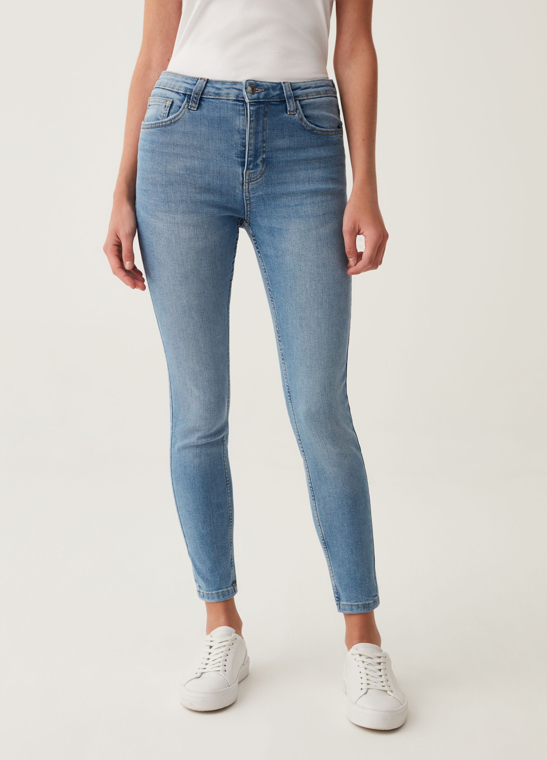 Jeans skinny fit cinque tasche_1