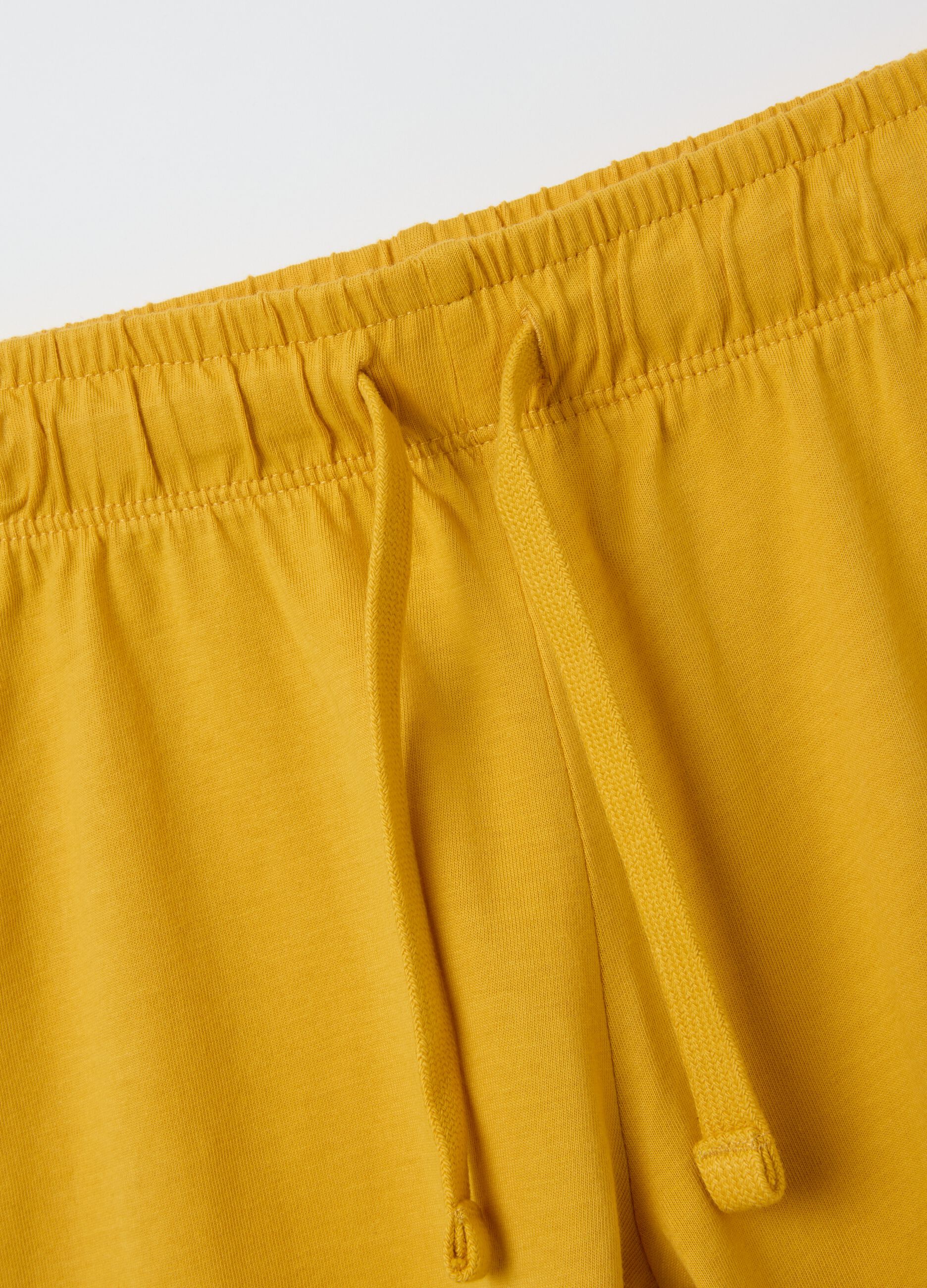Set di pantaloncini da bambino in puro cotone multicolor regular fit
