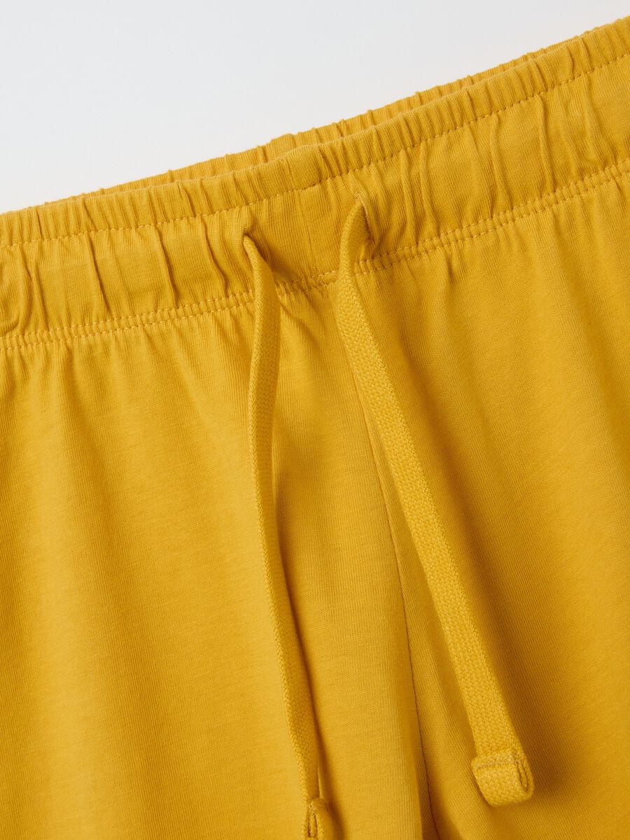 Set di pantaloncini da bambino in puro cotone multicolor regular fit_3