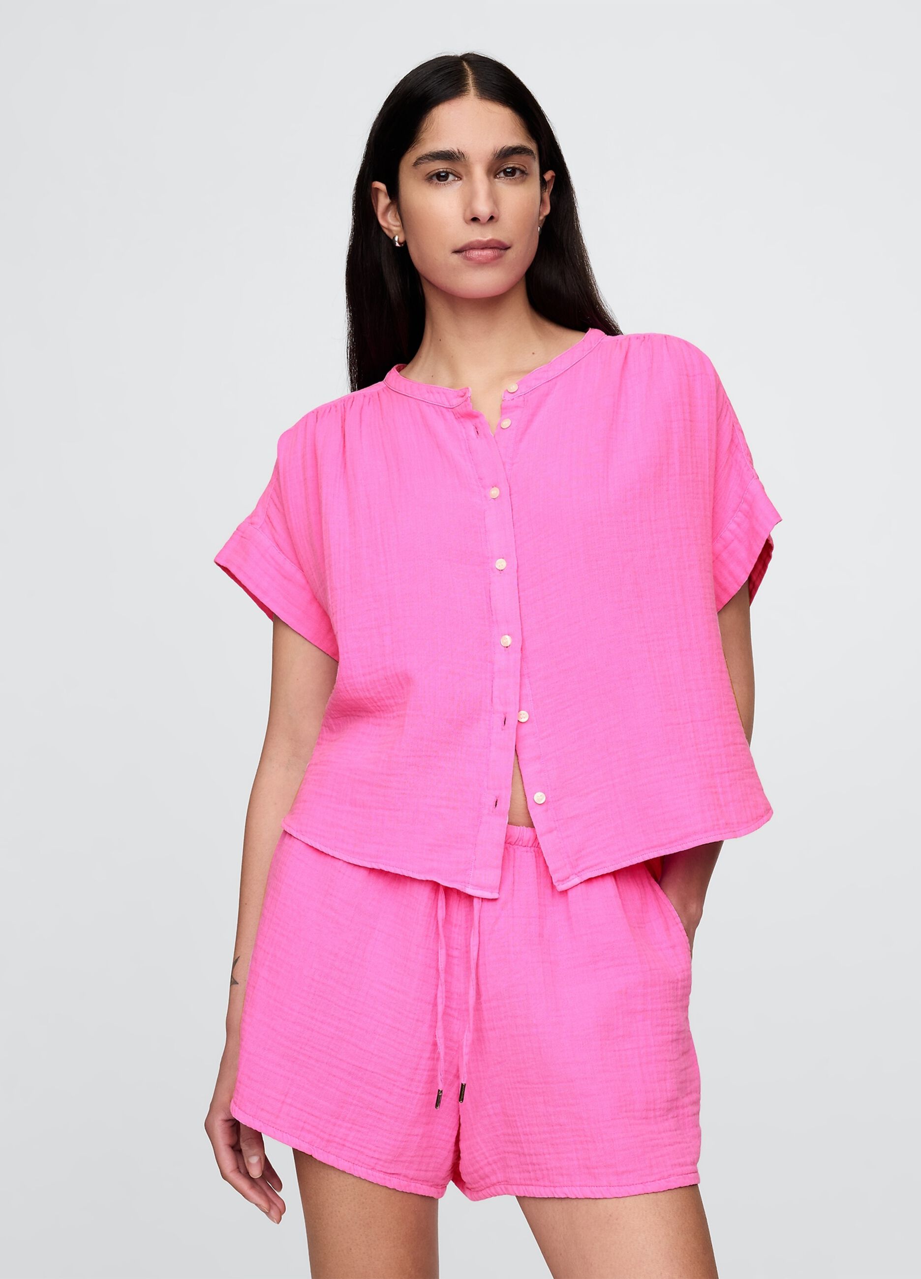 Camicia in cotone leggero