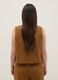 Gilet marrone regular fit con bottoni_2