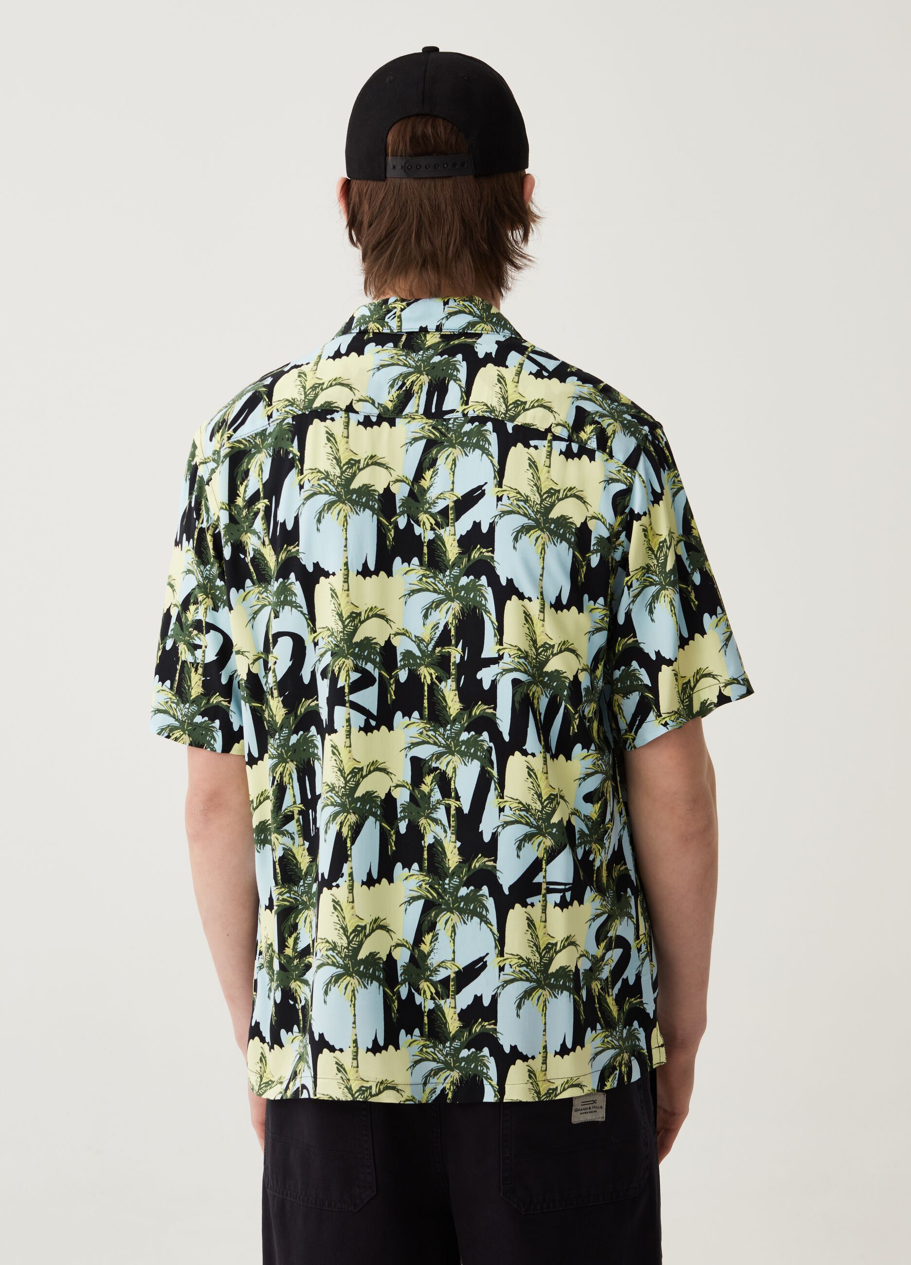 Camicia oversize in viscosa sostenibile Grand&Hills_2