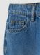 Light Blue Pure Cotton Wide-Leg Jeans for Boys_2