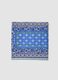 Blue pure cotton printed sarong_1