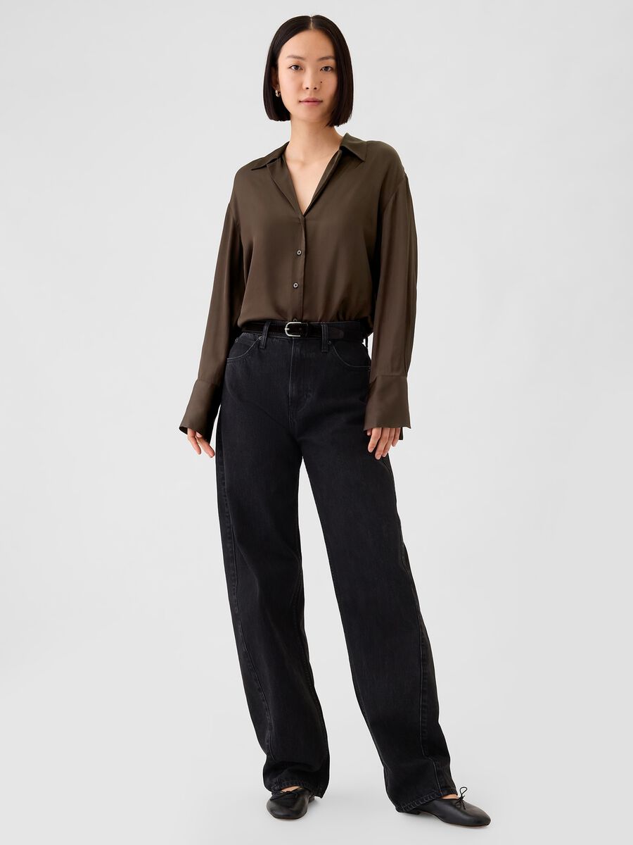 Satin viscose shirt_1