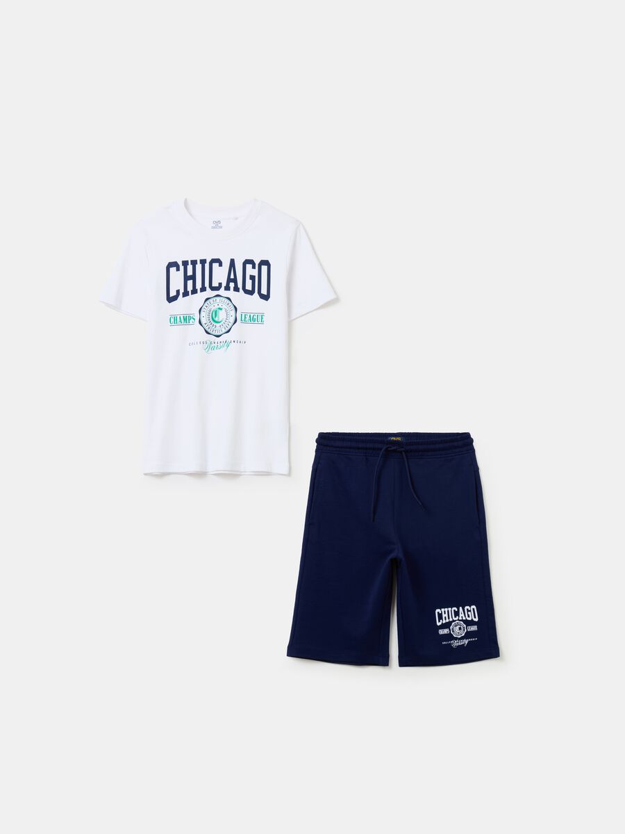 Jogging set with lettering print_0