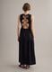 Black pure cotton maxi dress_3
