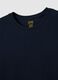 Men's blue slim fit stretch cotton t-shirt_5