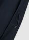 Stretch blue bomber with zip closure_5