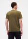 Green Cotton Short Sleeve T-shirt_1