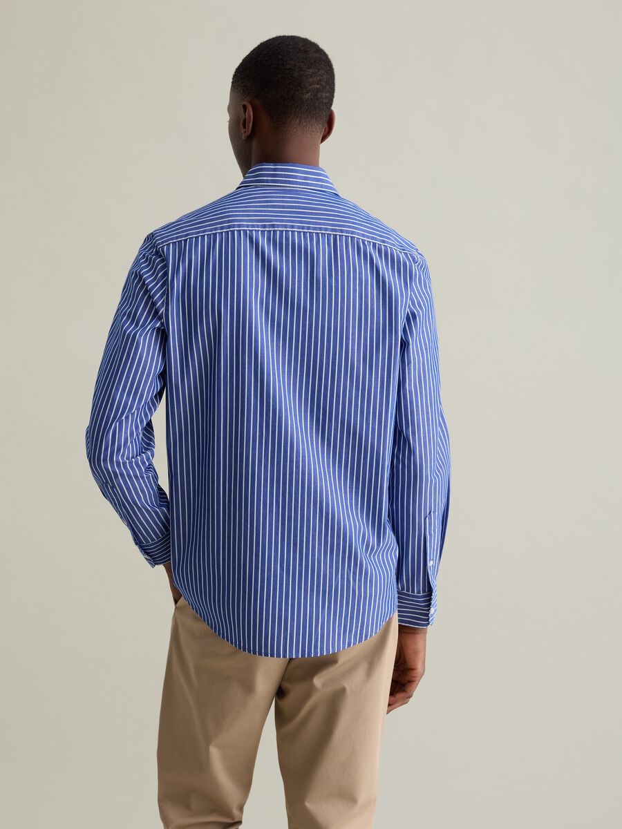 Striped shirt in poplin_3