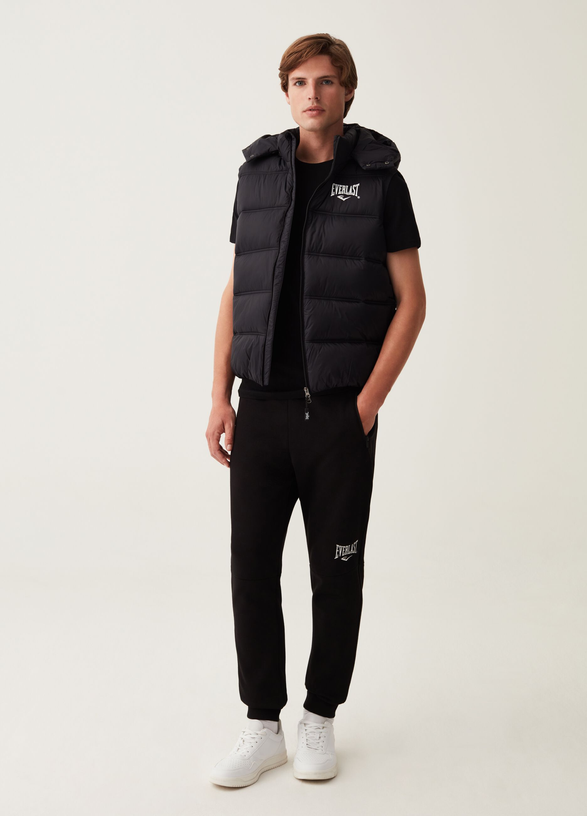 Gilet con cappuccio rimovibile stampa logo_1