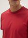Regular Fit Red Pure Cotton T-shirt_3