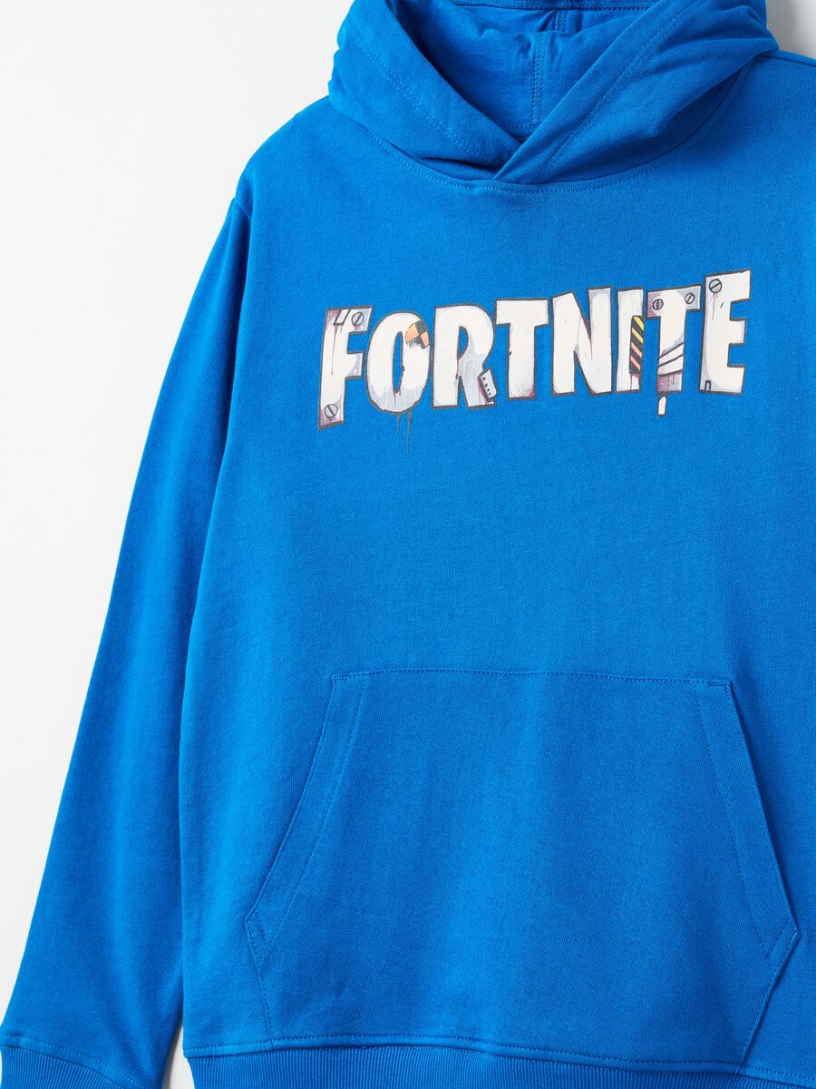 Felpa con cappuccio stampa Fortnite Mecha_2