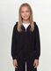 Black organic cotton hooded sweatshirt_0
