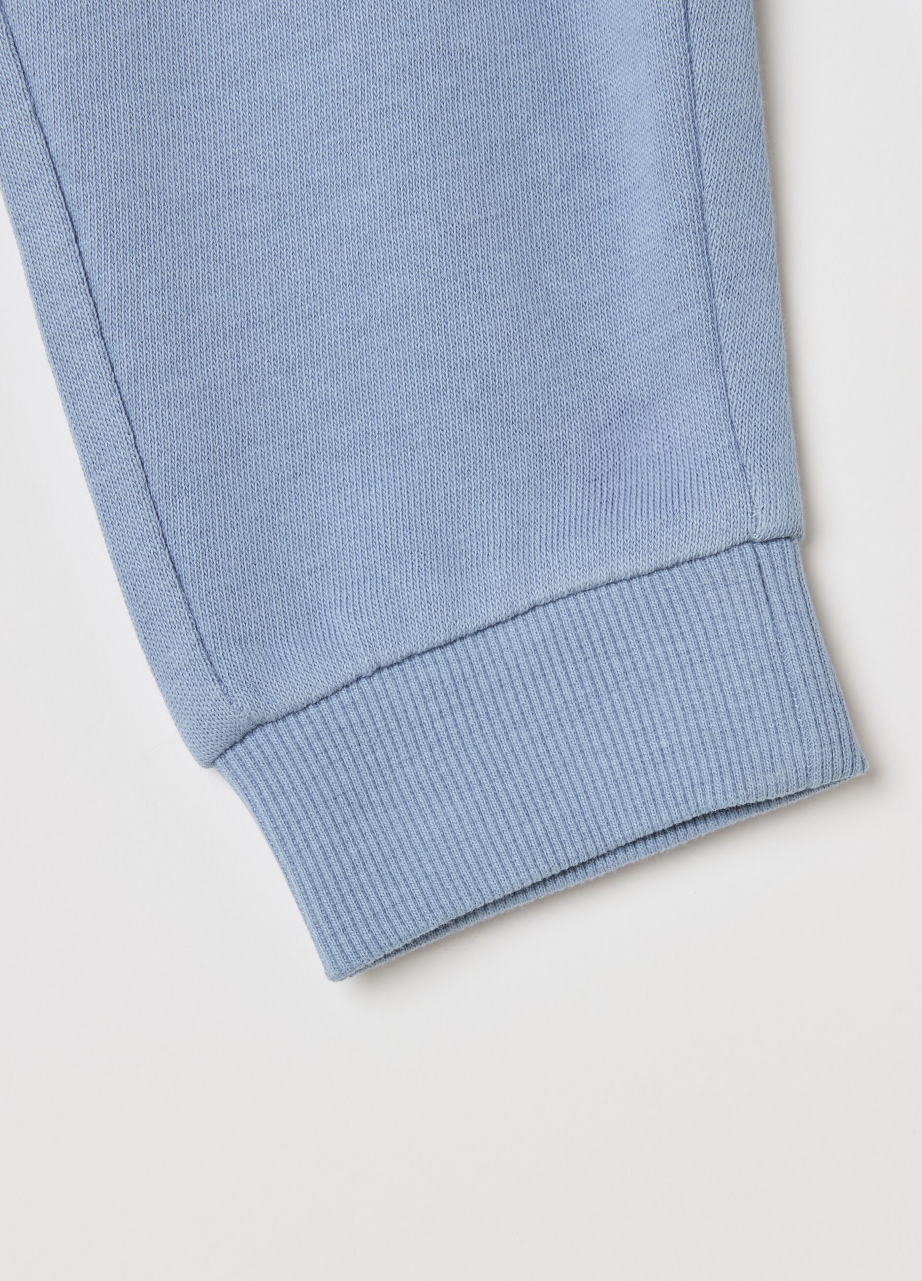 Joggers in cotone con coulisse 