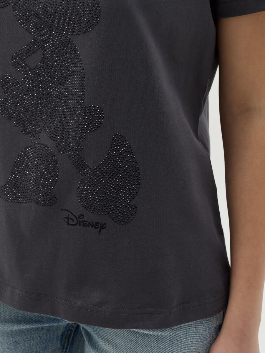 T-shirt with diamanté Minnie Mouse_3