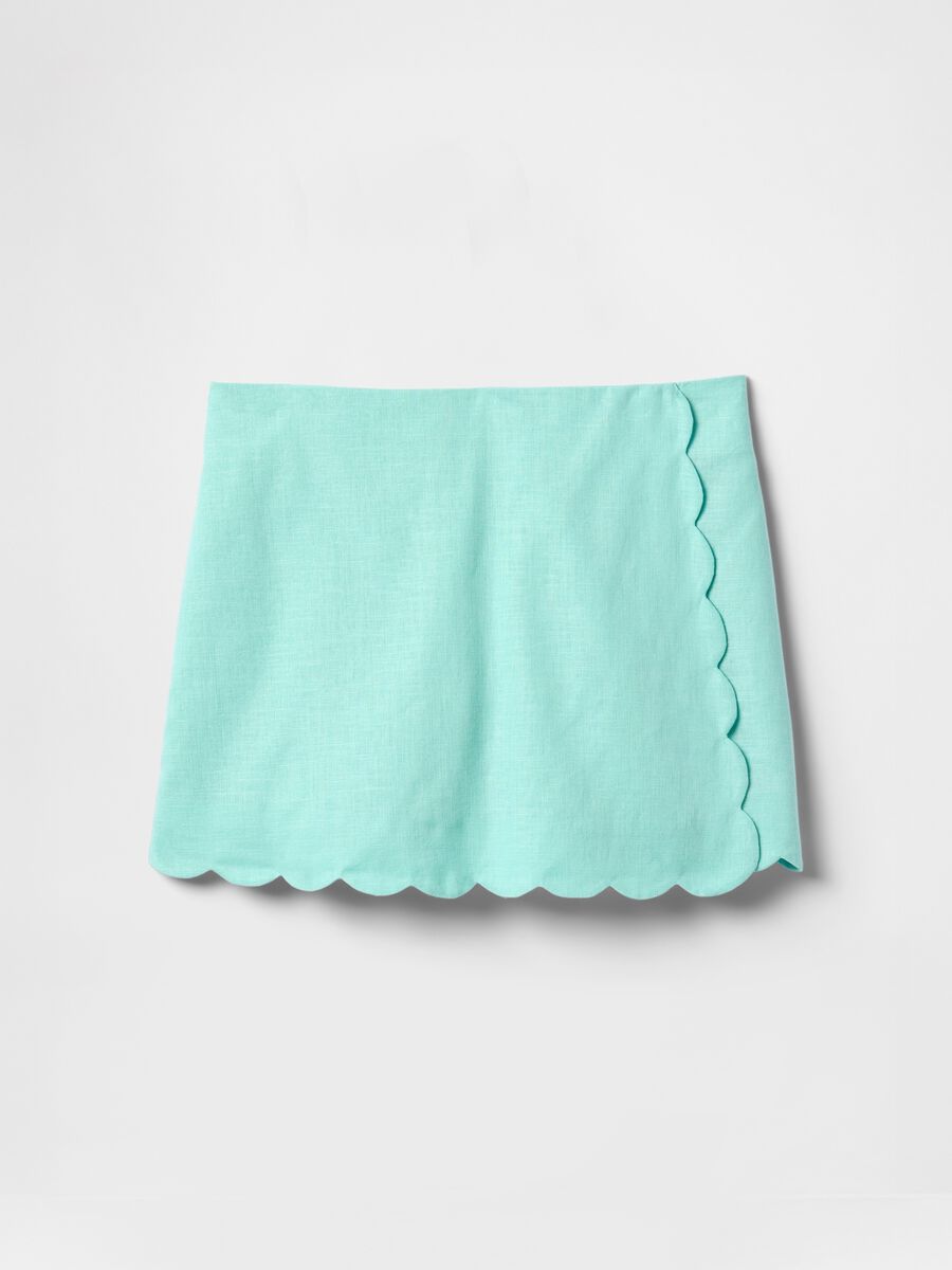 Skort con bordo smerlato_2