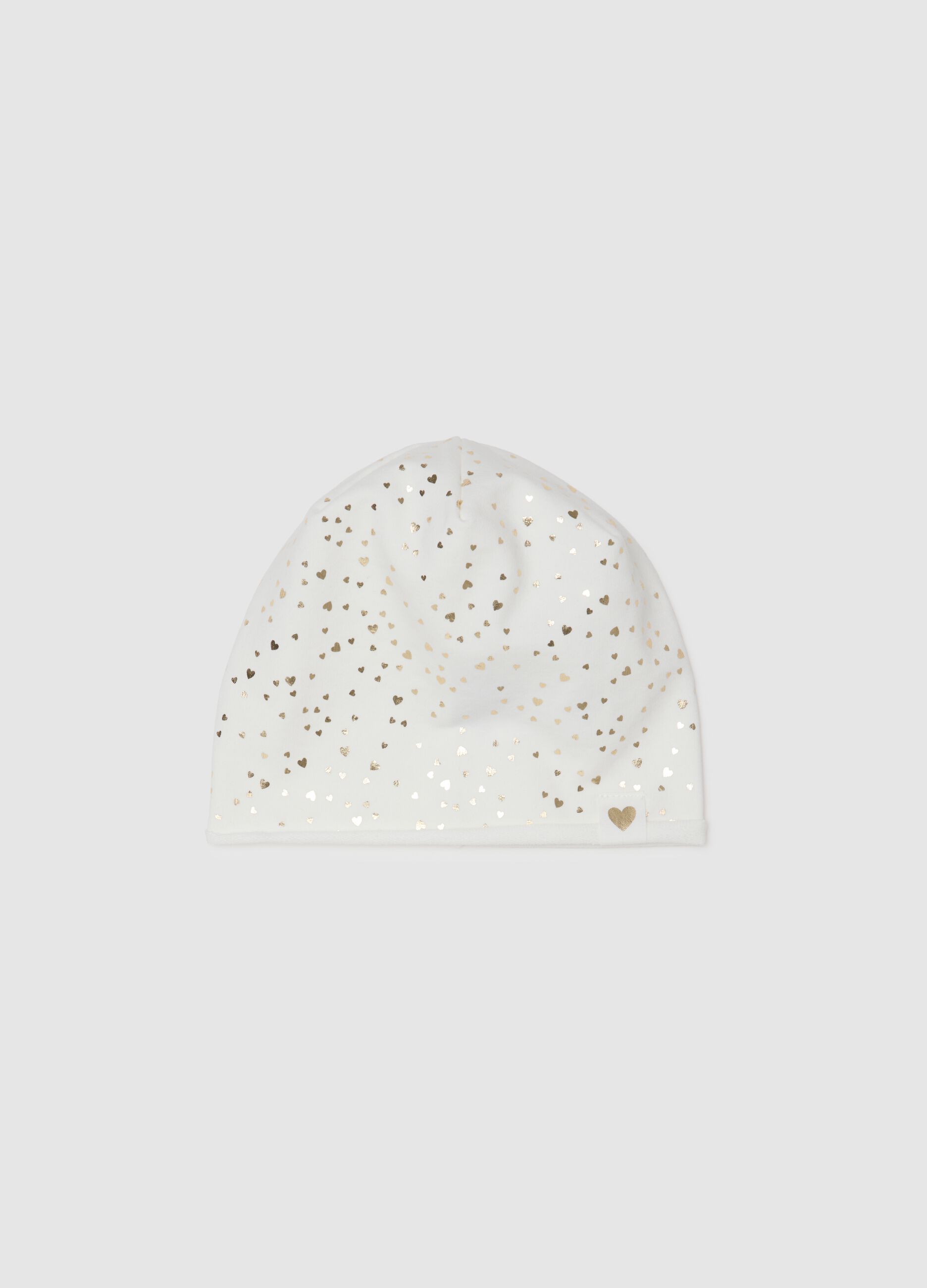 Girls' Multicolour Stretch Cotton Hat