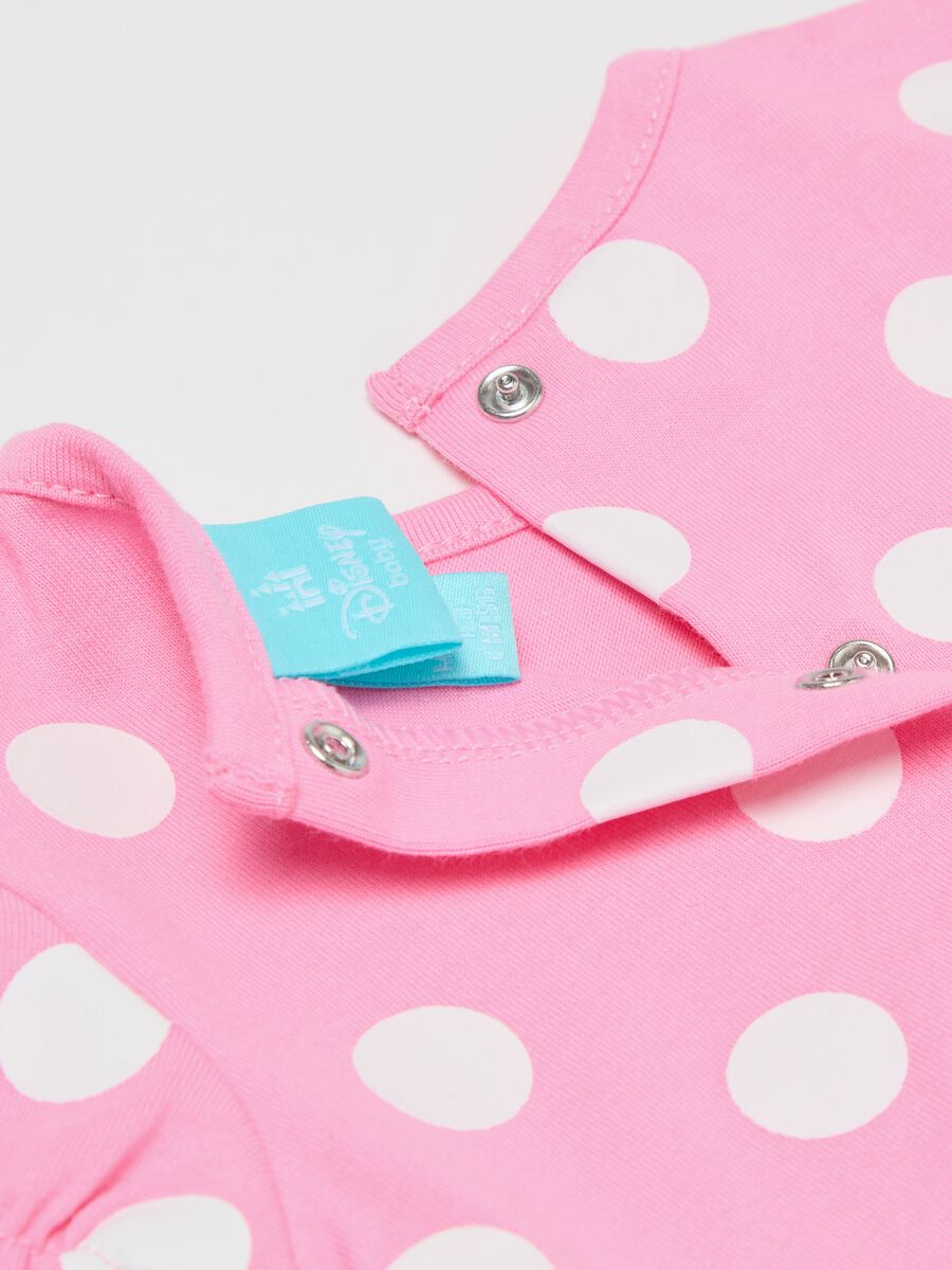 Set with Minnie Mouse romper suit and hat with ears_2
