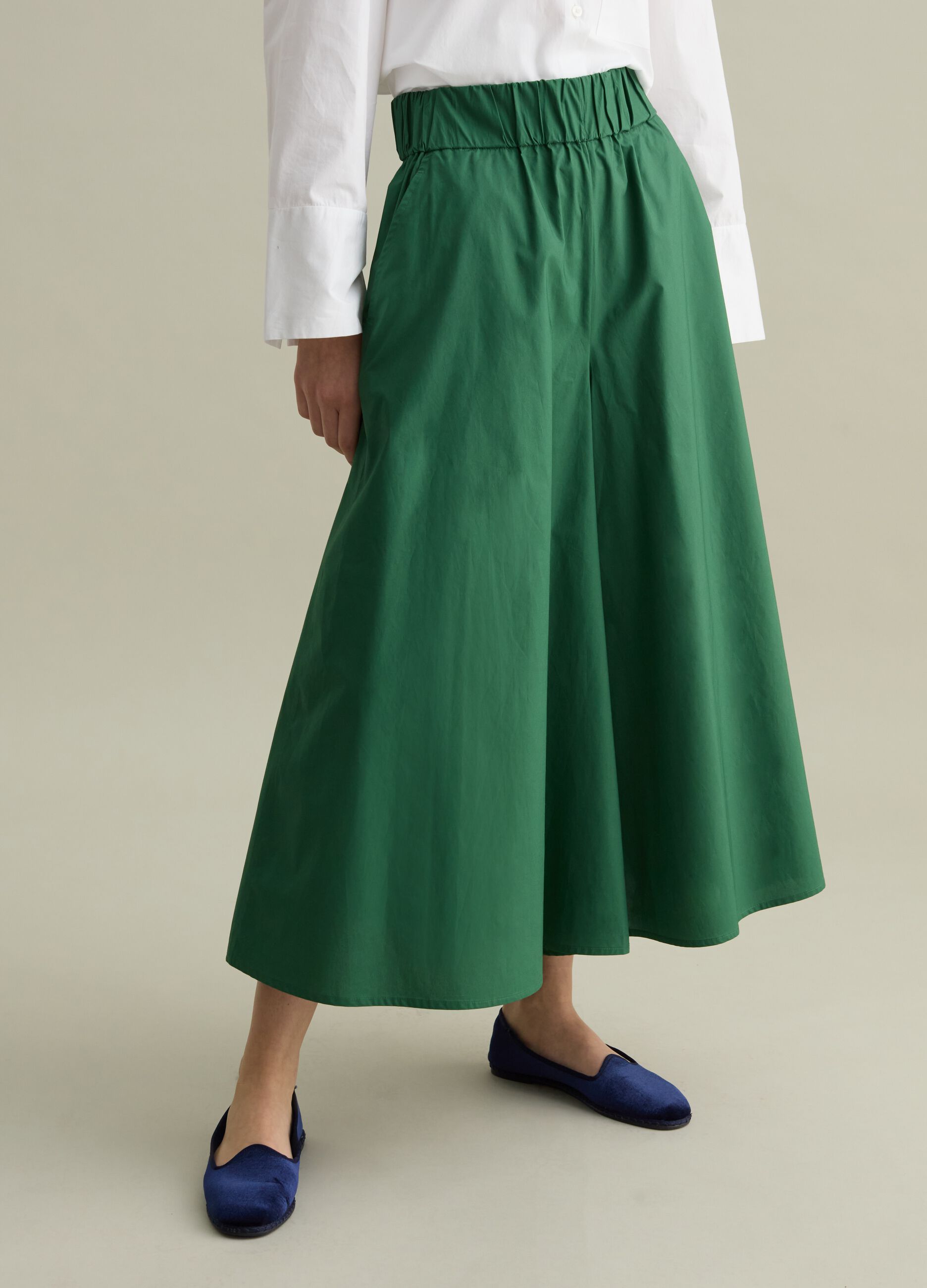 Gonna pantalone in cotone