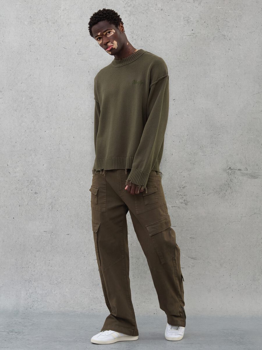 Cargo Pants Military Green_0