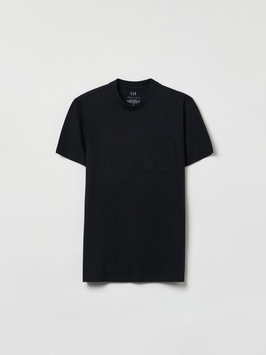 Cotton T-shirt with pocket_1