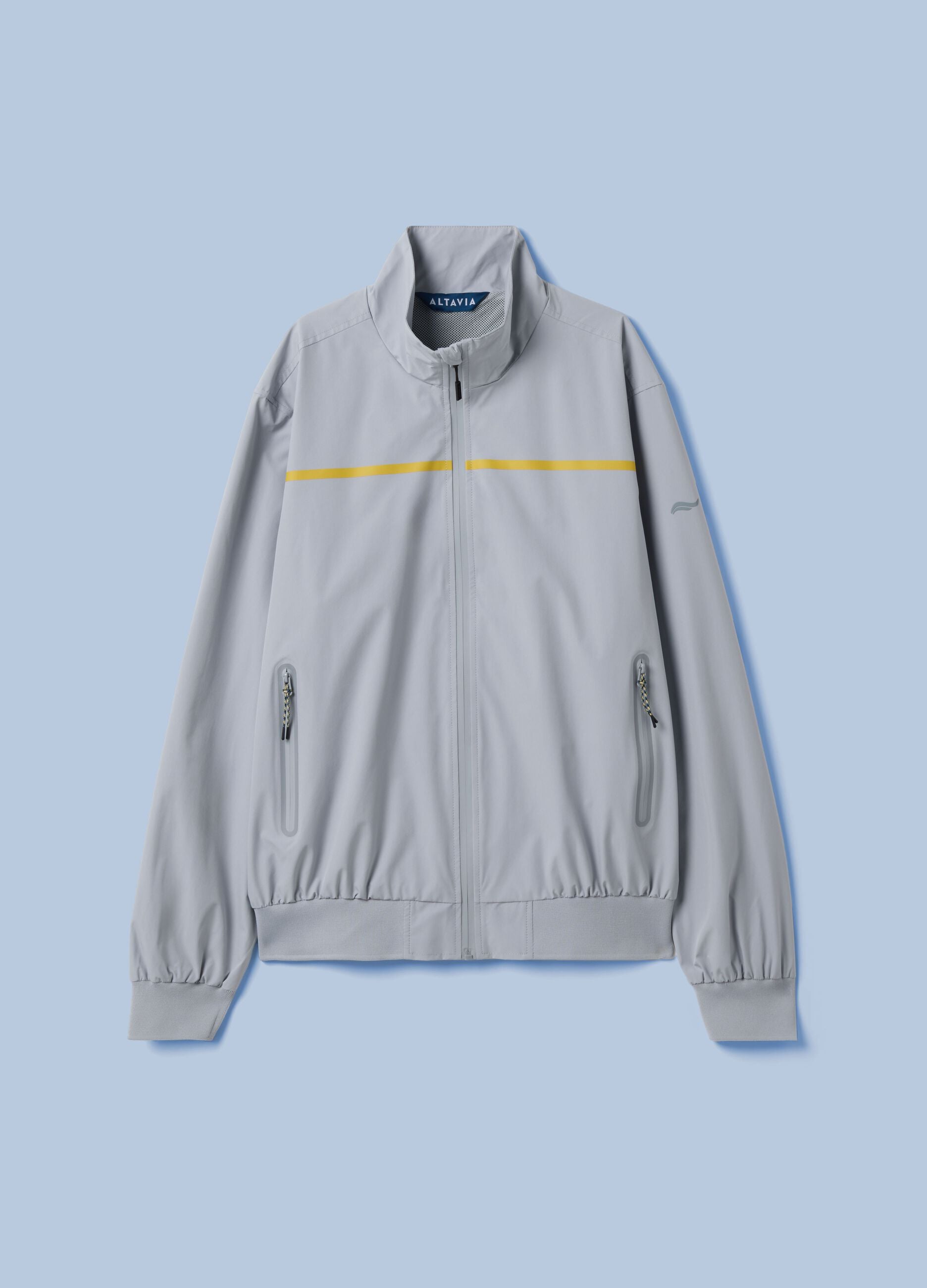 Giubbotto antivento grigio con zip ALTAVIA SAILING
