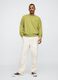 Green Sweatshirt with Embroidered Logo_1