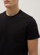 Black short-sleeve T-shirt in pure cotton_2
