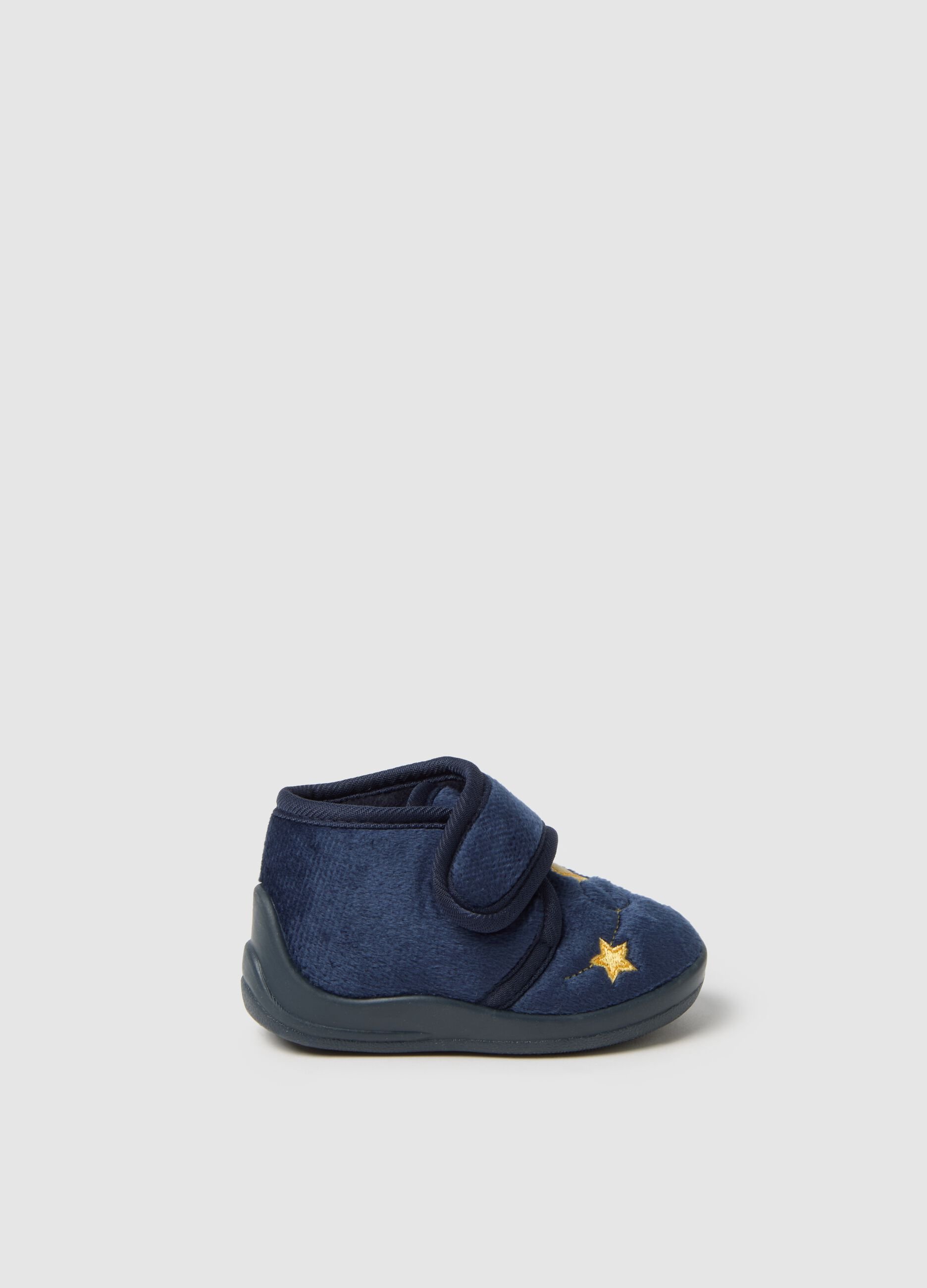 Scarpine da neonato blu