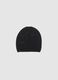 Black beanie hat with sparkling details_0