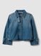 Blue oversized pure-cotton denim jacket_4