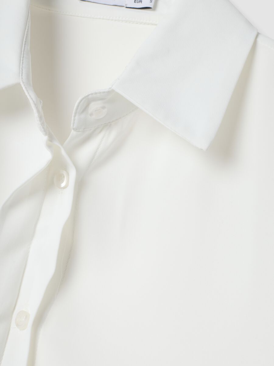 Camicia bianca regular fit con colletto classico_5
