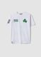 White pure cotton short-sleeve T-shirt_3