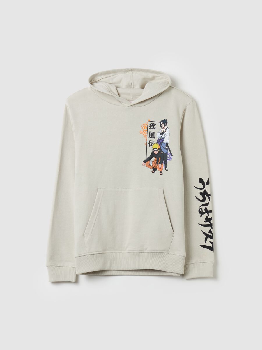 Sweatshirt with hood and Naruto print_3