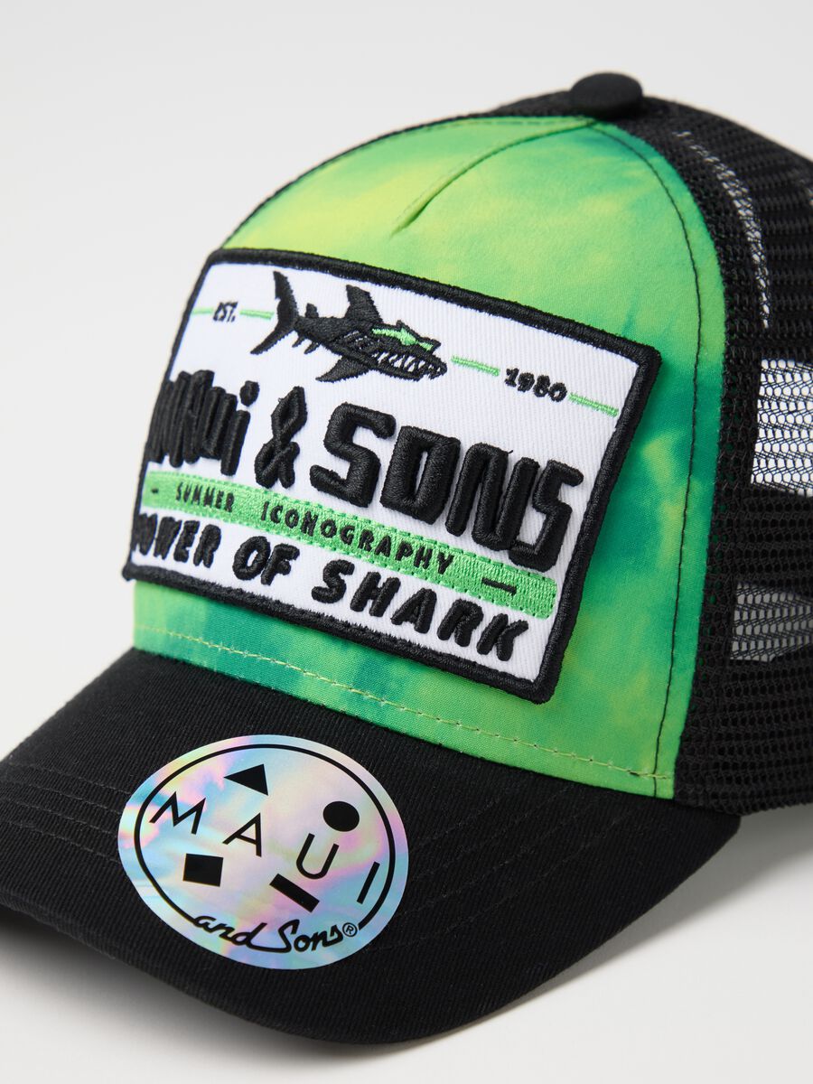 Green Maui and Sons Baseball Cap_1